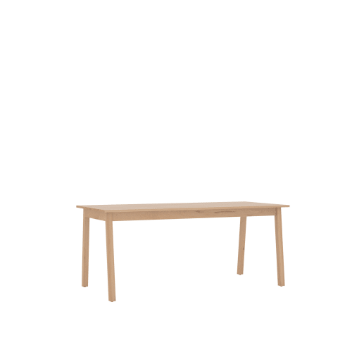 Meubles Bureaux et meubles secrétaires | Table en bois massif de hêtre des Pyrénées,  plateau 180x80 cm - ZW65302