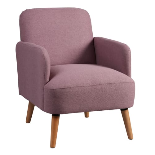 Canapés et fauteuils Fauteuils | Fauteuil  rembourré tissu violet - SJ55947