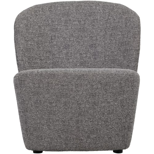 Canapés et fauteuils Fauteuils | Fauteuil en tissu bouclette gris - KI36489