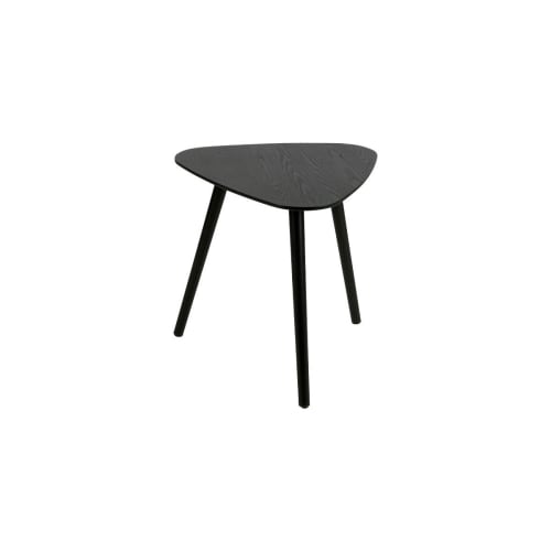 Meubles Tables basses | Tables gigognes bois noir style scandinave - YM94158
