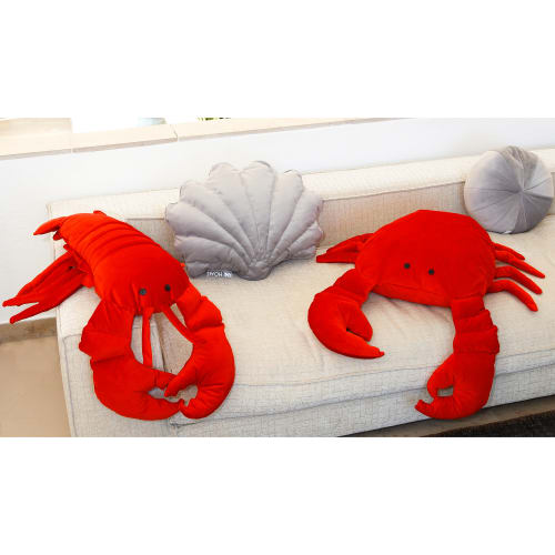 Coussin Crabe En Velours Rouge Maisons Du Monde Coussin Crabe En Velours Rouge Maisons Du Monde