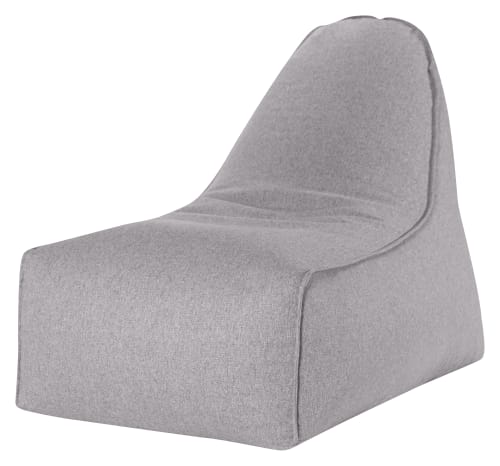 Canapés et fauteuils Poufs | Fauteuil d'intérieur aspect feutre gris - YE55751