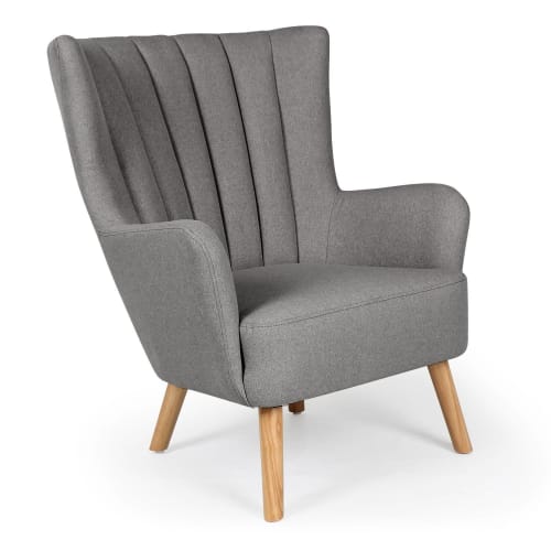 Canapés et fauteuils Fauteuils | Fauteuil scandinave gris - DY55903
