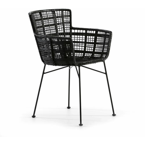 Canapés et fauteuils Fauteuils | Fauteuil cannage couleur noir - MR27534