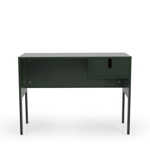 Meubles Bureaux et meubles secrétaires | Bureau en bois 1 tiroir L105cm vert kaki - FR39733