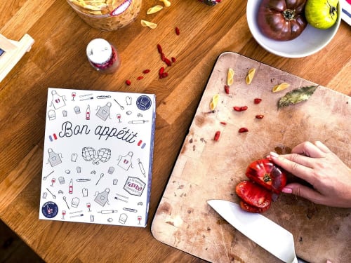 Kit classeur de recettes multicolore Draeger Paris