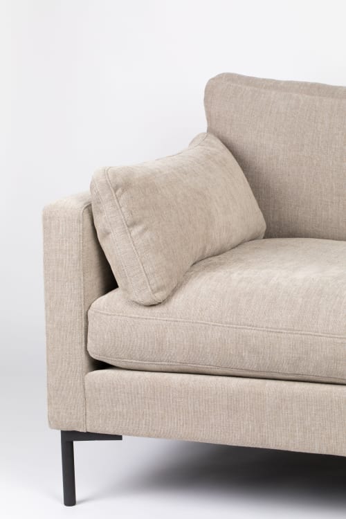 Canapés et fauteuils Fauteuils | Fauteuil en tissu beige - FN43908