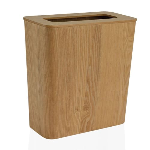 Corbeille De Bureau Rectangulaire En Bois Frene Maisons Du Monde