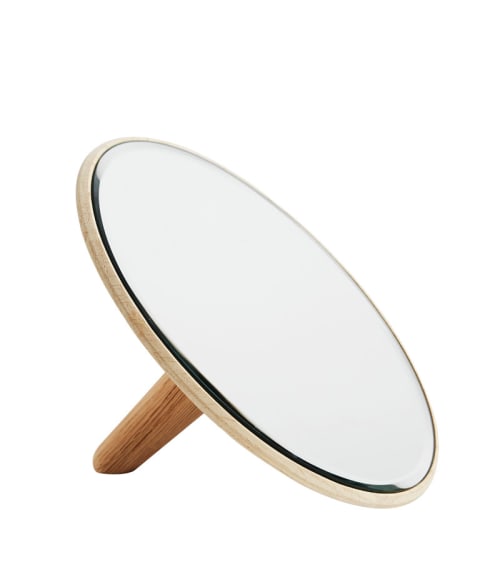 Déco Miroirs | Miroir en chêne à poser ou fixer D26 - EC00354