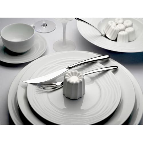 Service d'assiettes boréalis 12 pièces Couleur blanc Table Passion