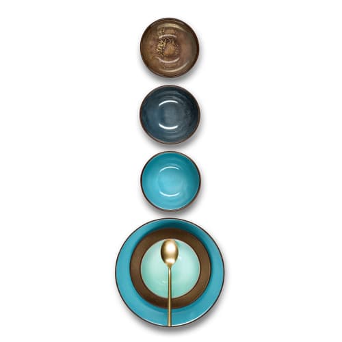 Art de la table Bols, tasses et mugs | Coffret 6 bols déjeuner D14,5cm - QA71604