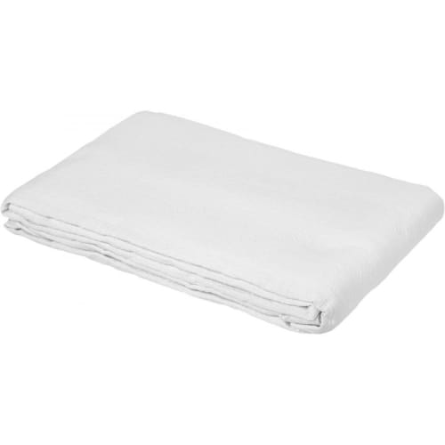 dessus de lit blanc