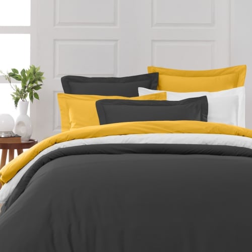 Housse de couette percale - Anthracite