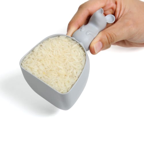 Lot de 2 cuillères à riz en plastique texturé de 19,8 cm de longueur 
