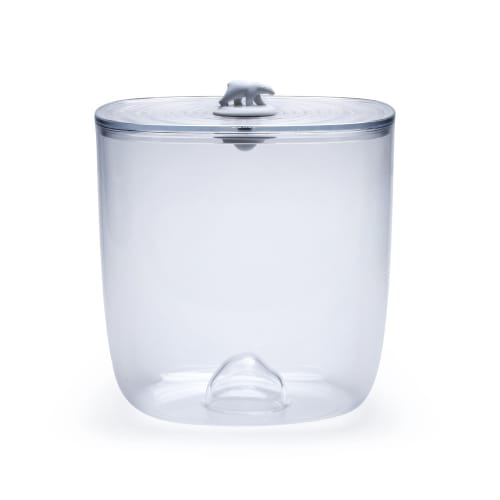 Contenant cylindrique en verre avec bouchon en liège x6