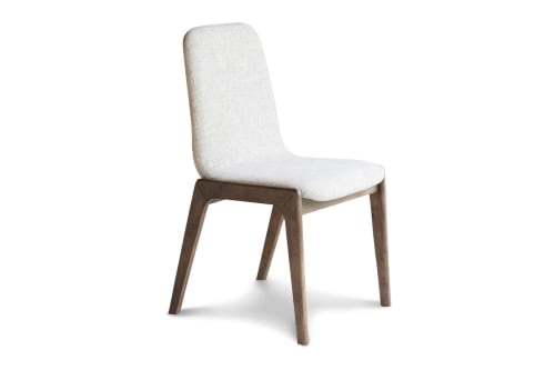 Meubles Chaises | Chaise en tissu beige - VS51424