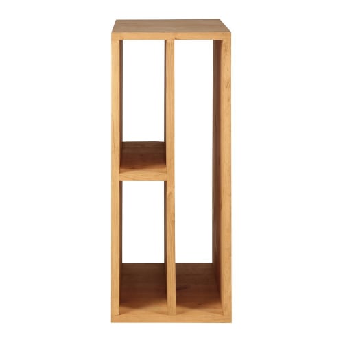 Meubles Tables basses | Table basse design en pin massif 3 niches 110 cm - XI61991