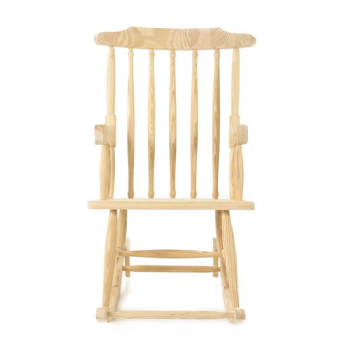 Canapés et fauteuils Fauteuils | Rocking chair pin massif brut - ON34555