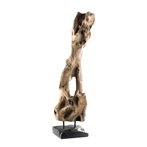 Déco Statuettes et figurines | Objet décoration bois branche naturelle H106 - OS98396