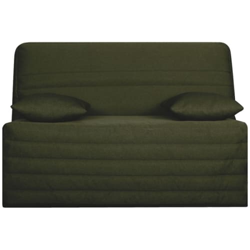 Housse De Banquette Bz 140 Cm En Tissu Vert Olive Maisons Du Monde