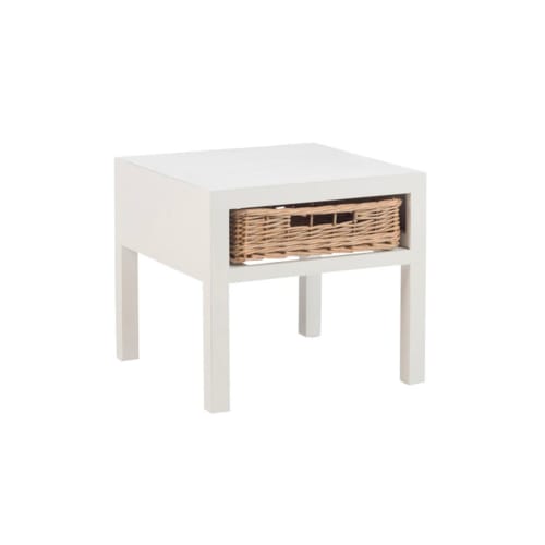 Table de chevet bohème en bois avec tiroir | Maisons du Monde