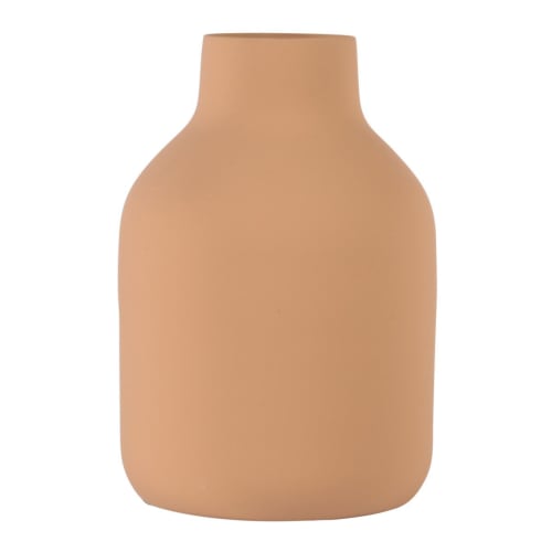 Déco Vases | Vase métal marron clair h13 cm - PJ06059