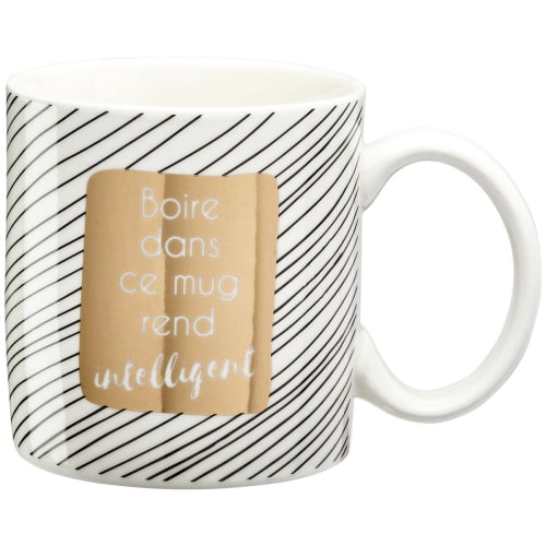 Art de la table Bols, tasses et mugs | Mug cadeau boire dans ce Mug rend intelligent - TV04986
