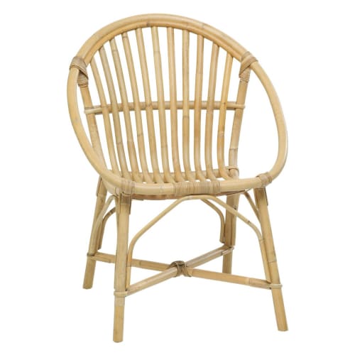 Canapés et fauteuils Fauteuils | Fauteuil en rotin vintage beige - GB25655