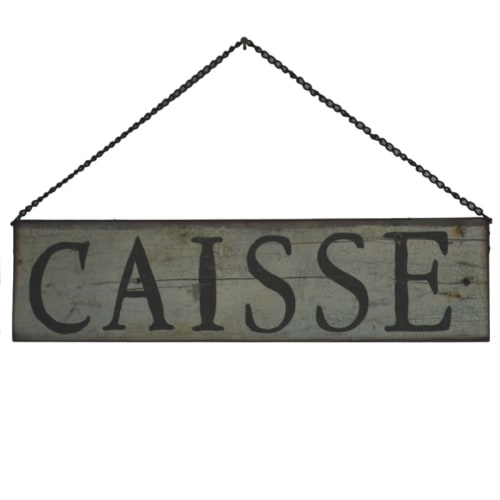 Plaque De Porte Caisse Vert Maisons Du Monde