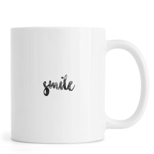 Art de la table Bols, tasses et mugs | Mug en céramique en Blanc & Noir - DQ50272