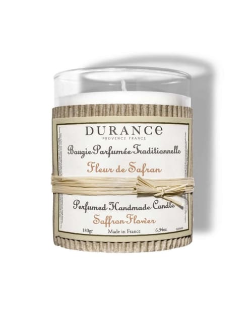 Déco Bougies | Bougie parfumée traditionnelle fleur de safran 180g - CN53299