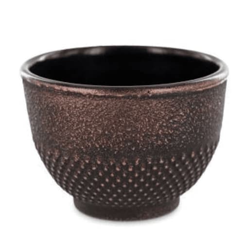 Art de la table Bols, tasses et mugs | Tasse en fonte noir et bronze 0,15 L - PD33696