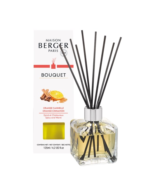 Déco Senteurs | Bouquet parfumé cube orange de cannelle - ZD72221