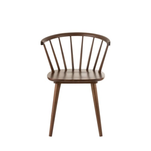 chaise design vintage en bois folio maisons du monde