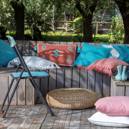 Coussin corail maison du monde Clearance