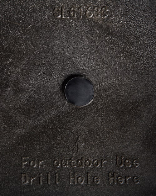 Cache-pot d'extérieur en pierre gris H60 CAMIA