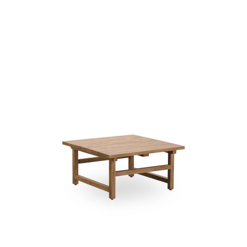 Meubles Tables basses | Table basse carrée en teck - DY36224