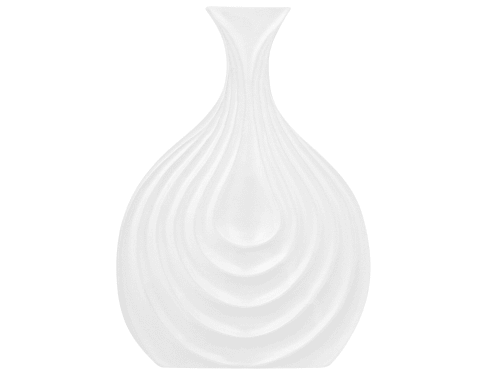 Déco Vases | Vase décoratif blanc 25 cm - XY83356