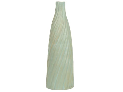 Déco Vases | Vase décoratif vert clair 54 cm - DV30414