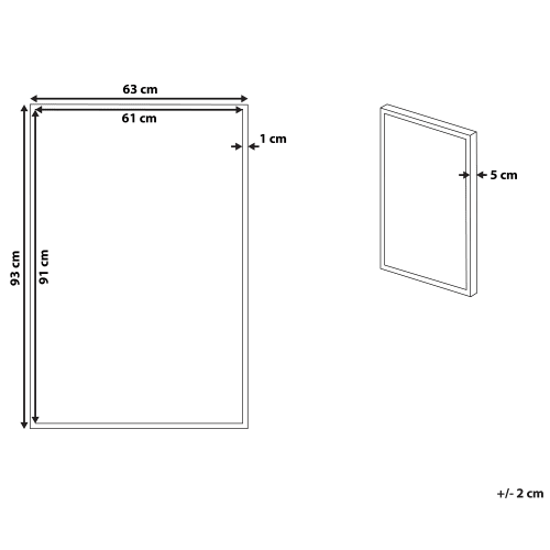 Déco Toiles et tableaux | Toile imprimée noire et grise femme avec cadre 63 x 93 cm - ZT29275