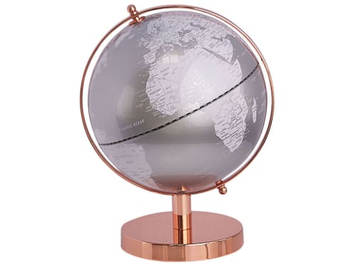 Déco Globes | Globe argenté H28cm - CC90362
