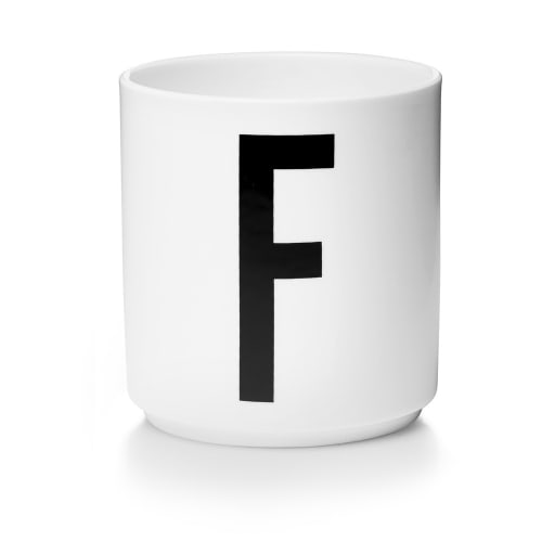 Art de la table Bols, tasses et mugs | Mug en Porcelaine Blanc Personal A-Z - XX79915