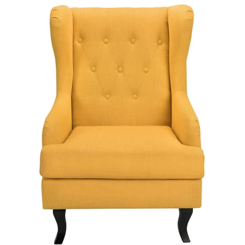 Canapés et fauteuils Fauteuils | Fauteuil bergère jaune - JA54051