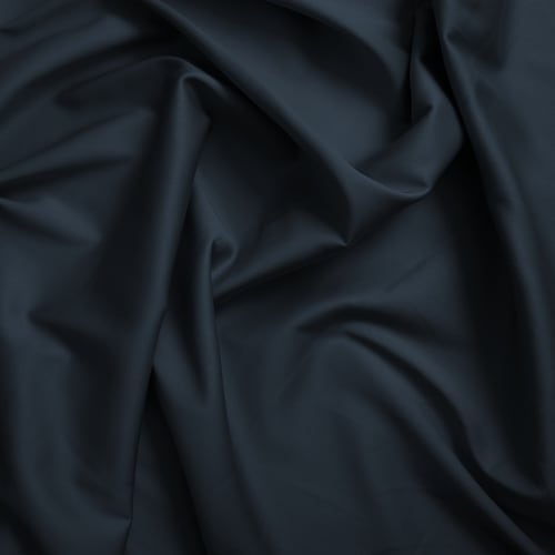 Ropa de hogar y alfombras Sábanas bajeras | Sábana bajera satén de algodón 90x190 cm  azul marino - JB32170