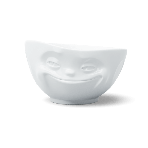 Art de la table Bols, tasses et mugs | Grand bol en porcelaine malicieux 500ml - UK37170