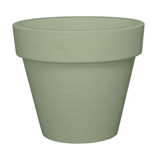 Jardin Pots, cache-pots et jardinières d'extérieur | Pot à fleur en résine recyclable sauge D68cm - JH75714