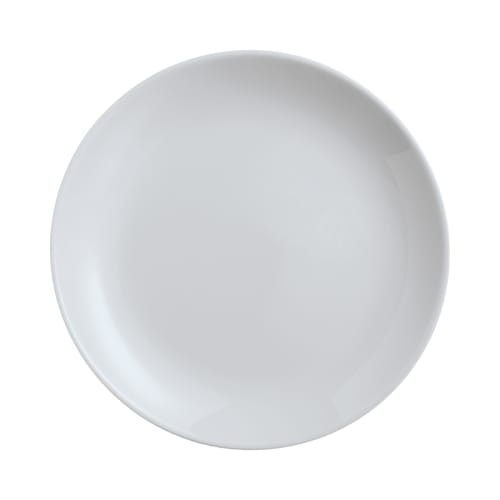 Art de la table Assiettes | Assiette à dessert en opale gris D19cm - RQ80101