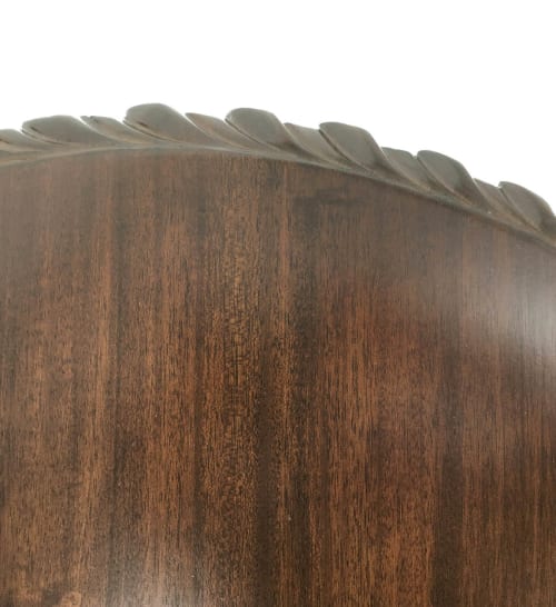 Muebles Mesas auxiliares | Velador de madera marrón diam. 60 cm - SZ73425