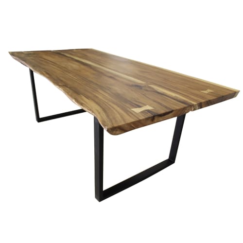 Meubles Tables à manger | Table en bois d'acacia 2.5m - IH26093