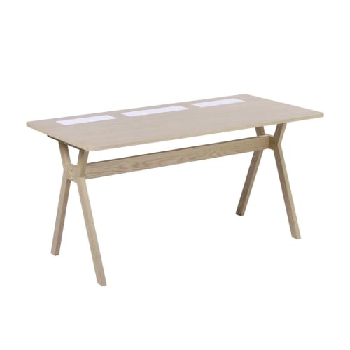 Meubles Bureaux et meubles secrétaires | Bureau scandinave 150 cm bois - ID95426